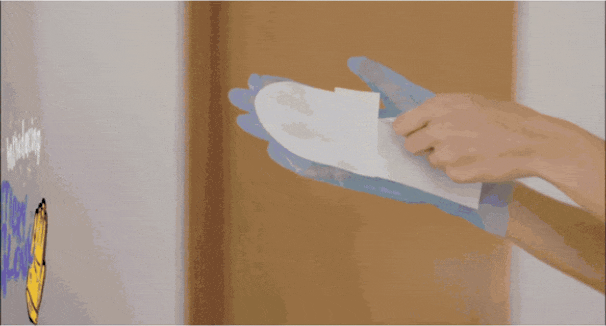 Sticky Glove product overview with all features labeled